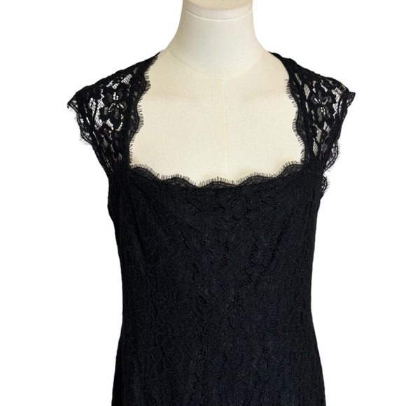 ADRIANNA PAPELL Black Lace Sheath
Dress Mini‎ Wedding Party Cocktail size 12 12P - Picture 9 of 10